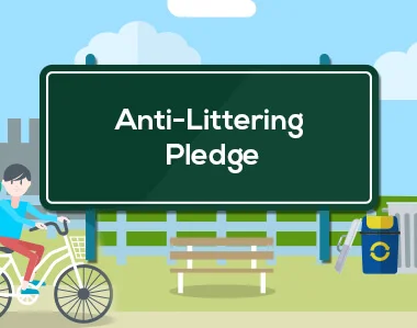 Anti Littering Pledge