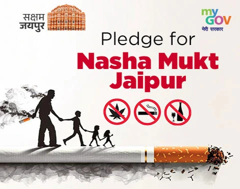 Pledge for Nasha Mukt Jaipur