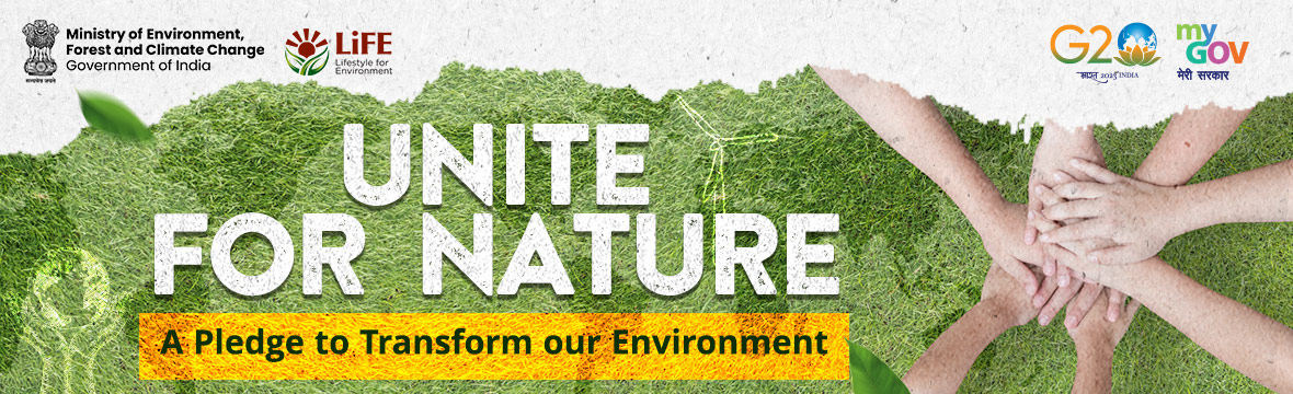 Unite for Nature – A pledge to transform our environment Pledge